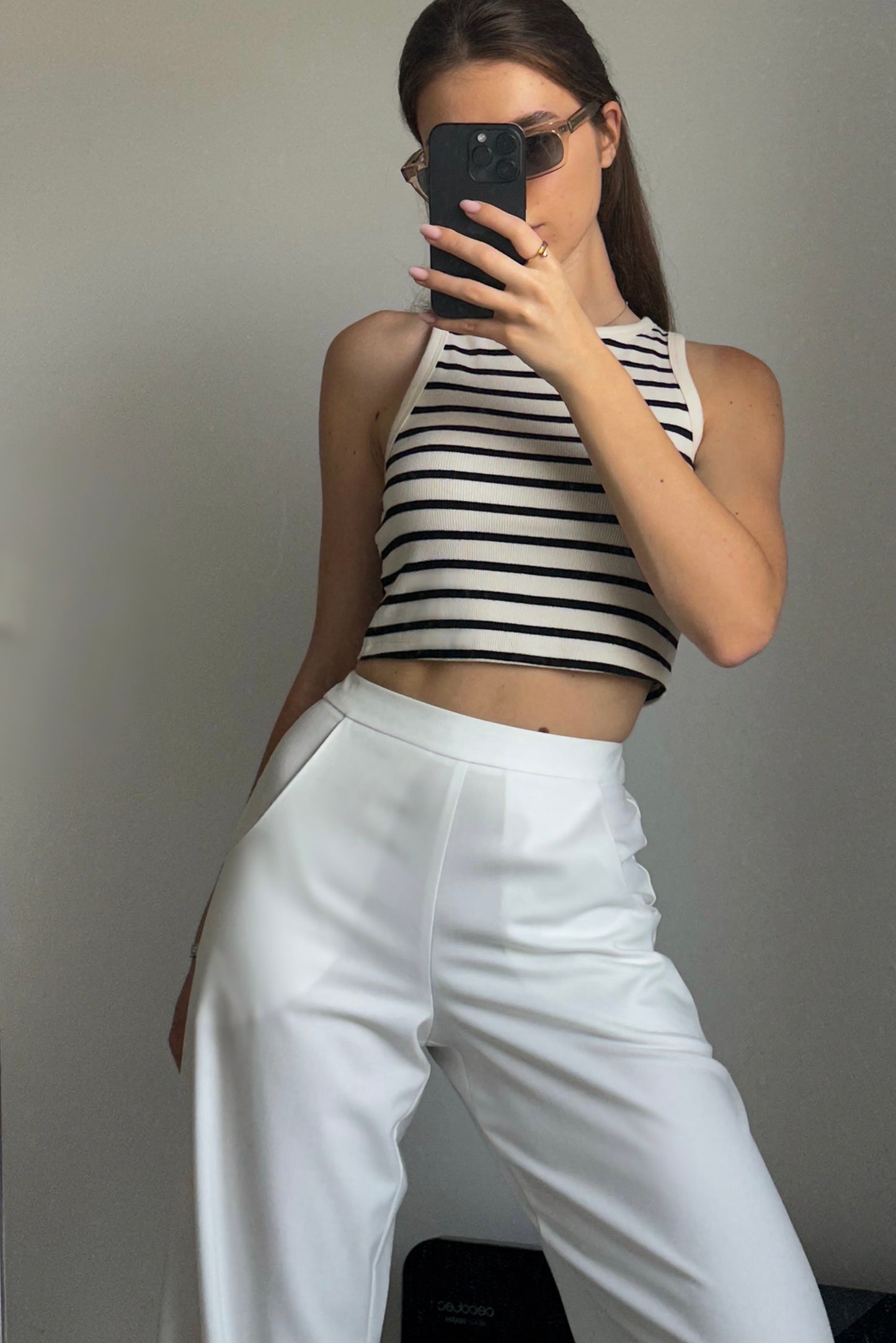 White pants