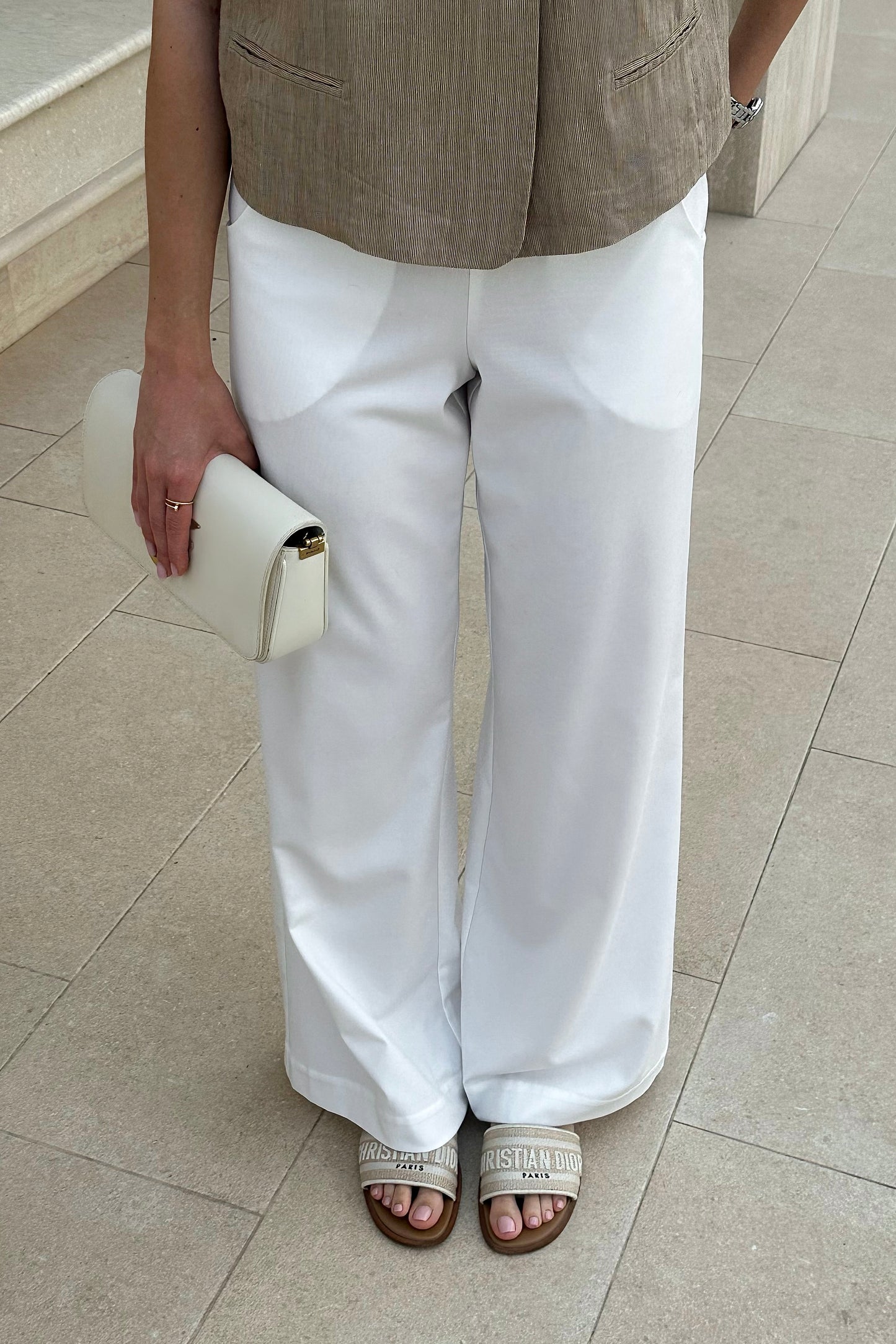 White pants