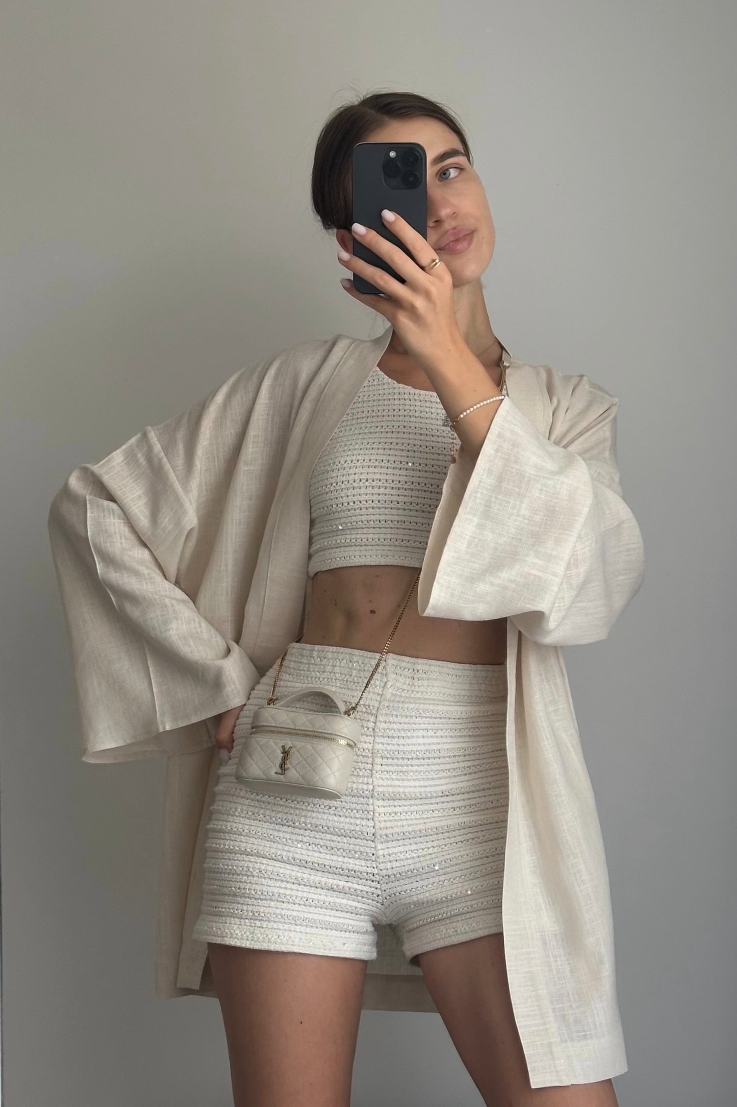 Linèa Kimono Ivory, short